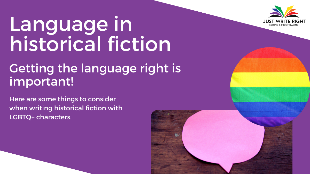 LGBTQ+ language in historical fiction