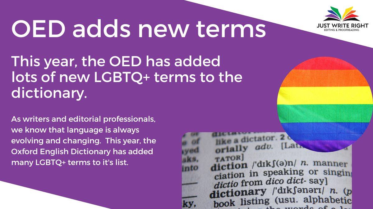 OED adds new LGBTQ+ terms